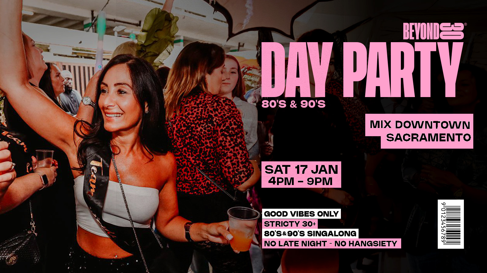 80s & 90s Over 30s Daytime Clubbing – SACRAMENTO🕺🏽