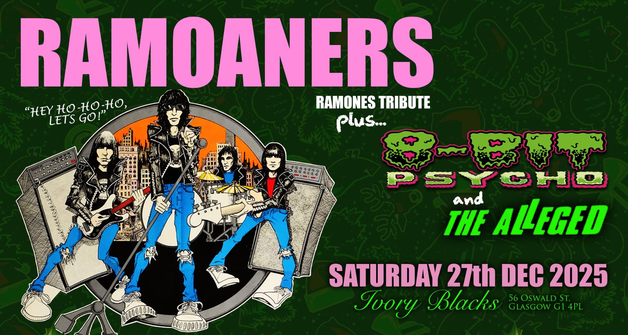 THE RAMOANERS (Ramones Tribute) Xmas/NYE Party! 