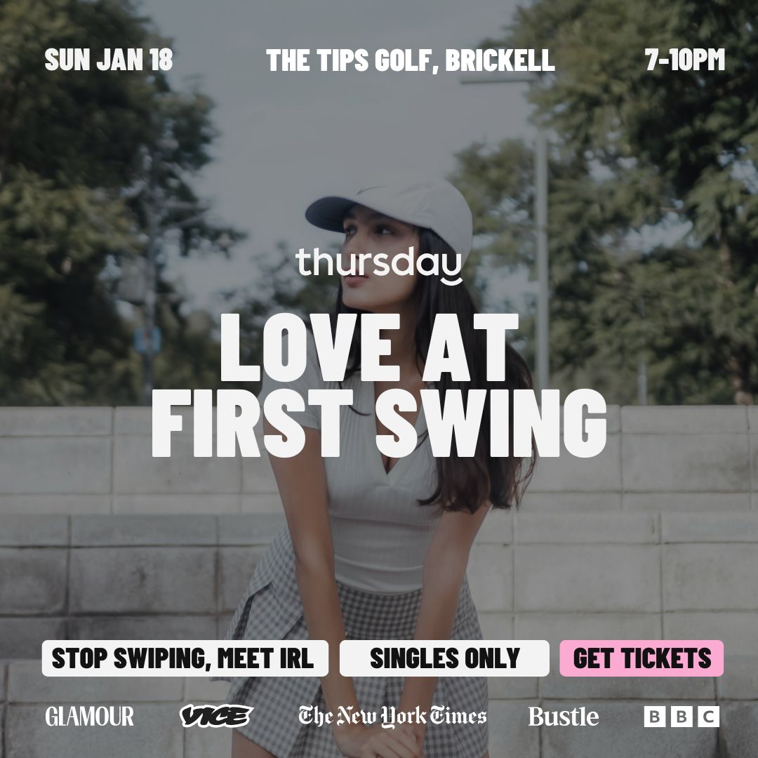 Sunday | Singles Par-Tee 🏌️ The Tips Golf | Brickell