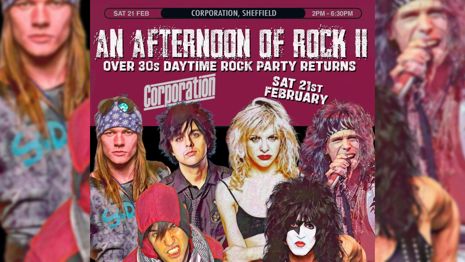 Afternoon Of Rock | Over 30’s Party