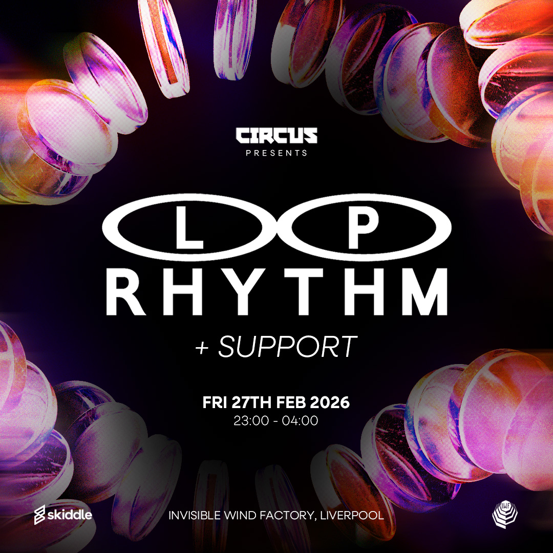 LP Rhythm at Invisible Wind Factory, Liverpool