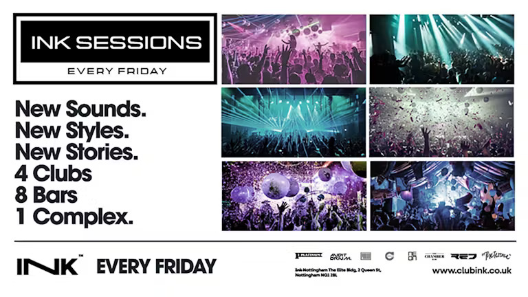 Ink Sessions – Every Friday [LAST TICKETS}