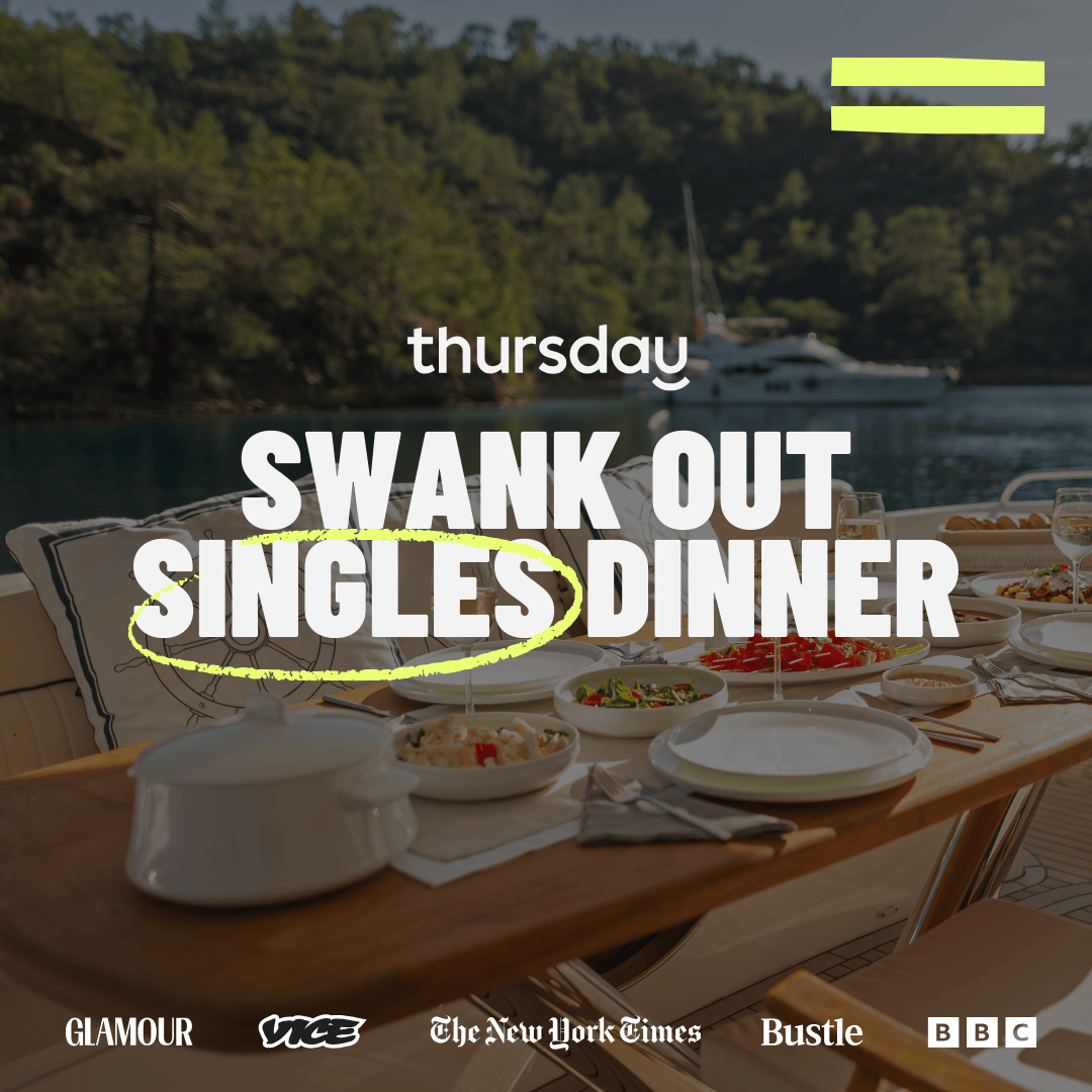 CANCELLED Wednesday | Swank Out Singles Dinner (30-40) | Midtown
