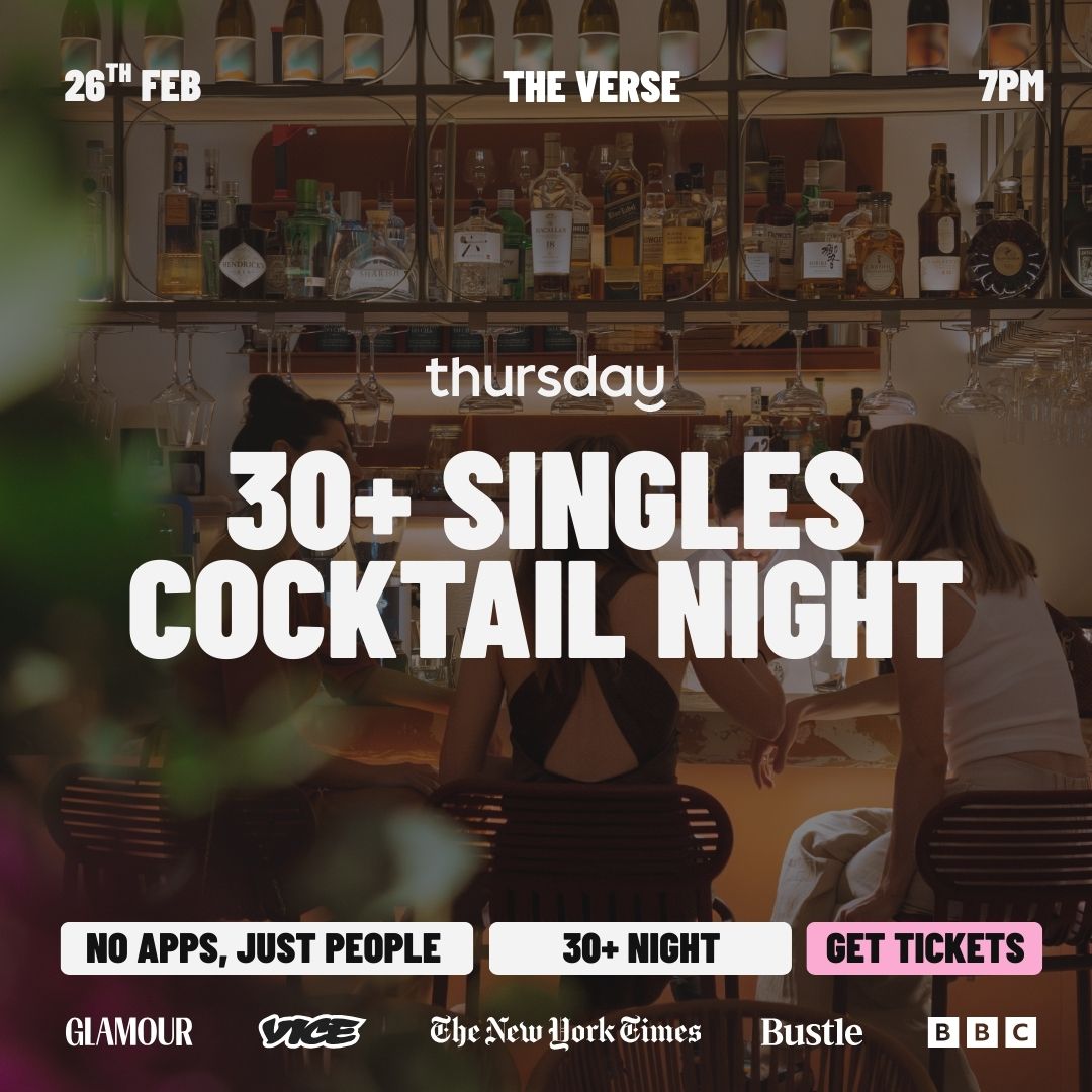 Thursday | 30+ Singles Cocktail Night | The Verse Lisbon