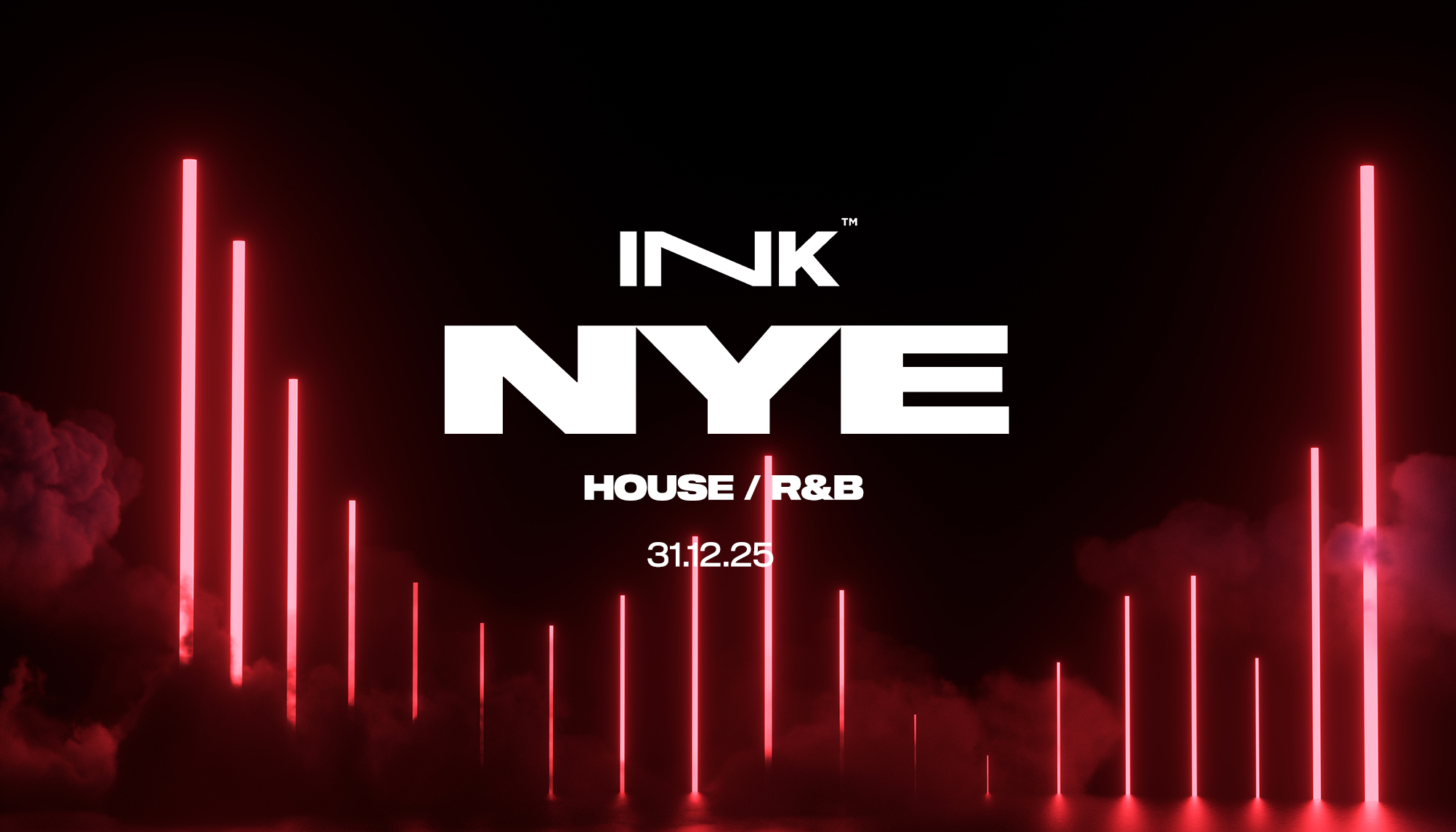 Ink NYE – Pre-Sale SOLD OUT – LAST 100 TICKETS!