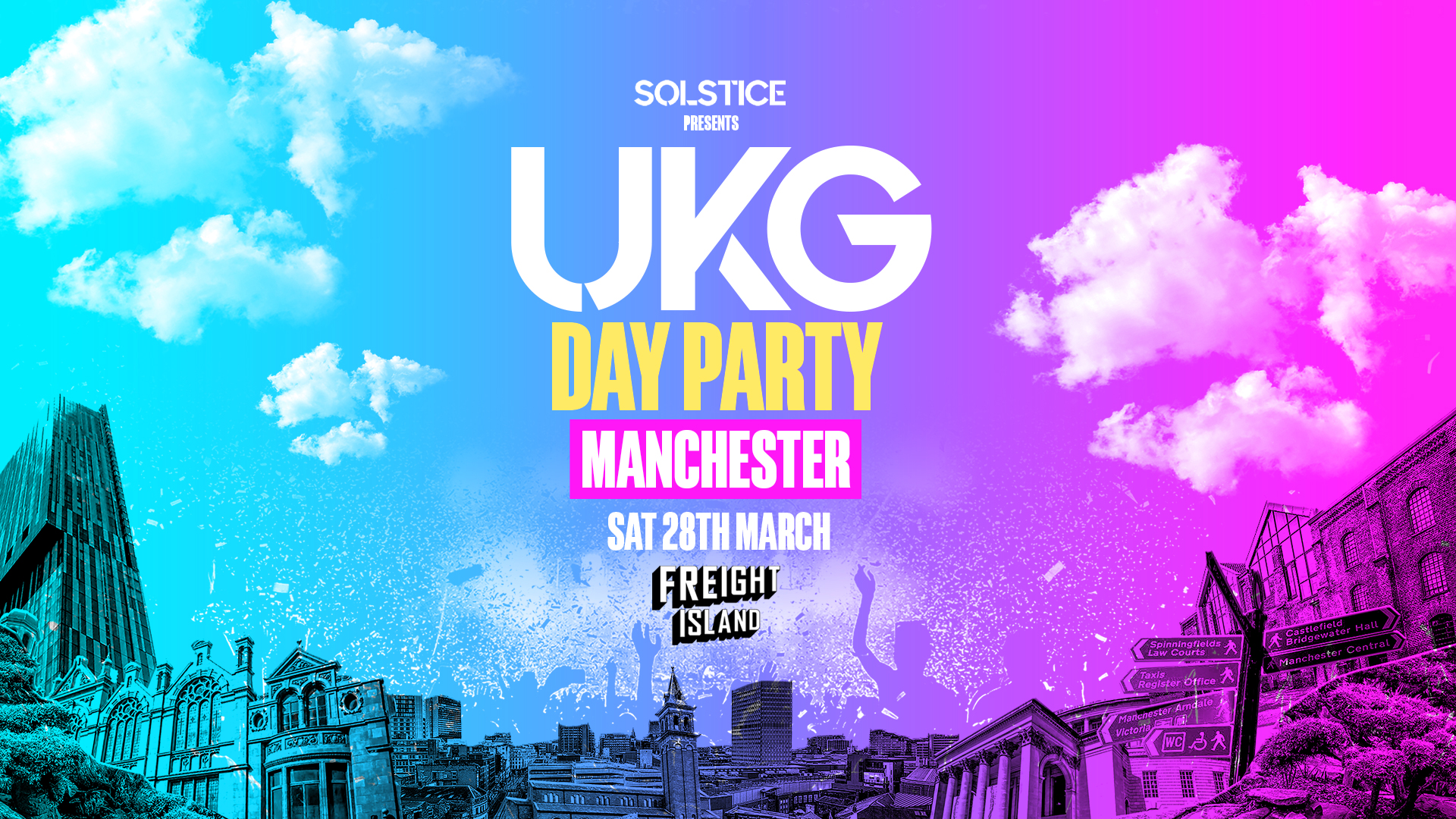 Spring Garage Day Party – Freight Island Manchester [LAST 50 TICKETS!]