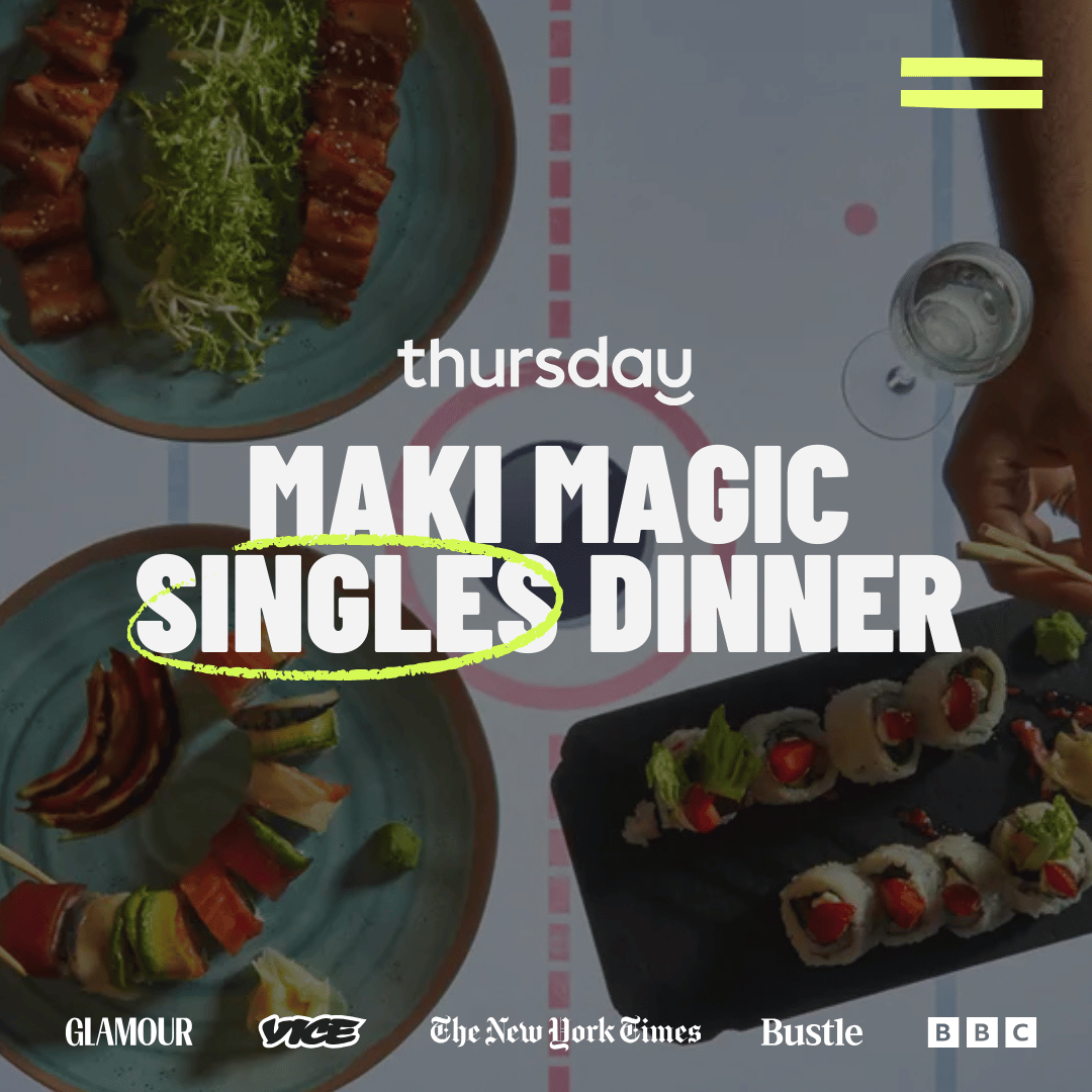 Wednesday | Nigiri Nights Singles Dinner (30-40) | Windsor