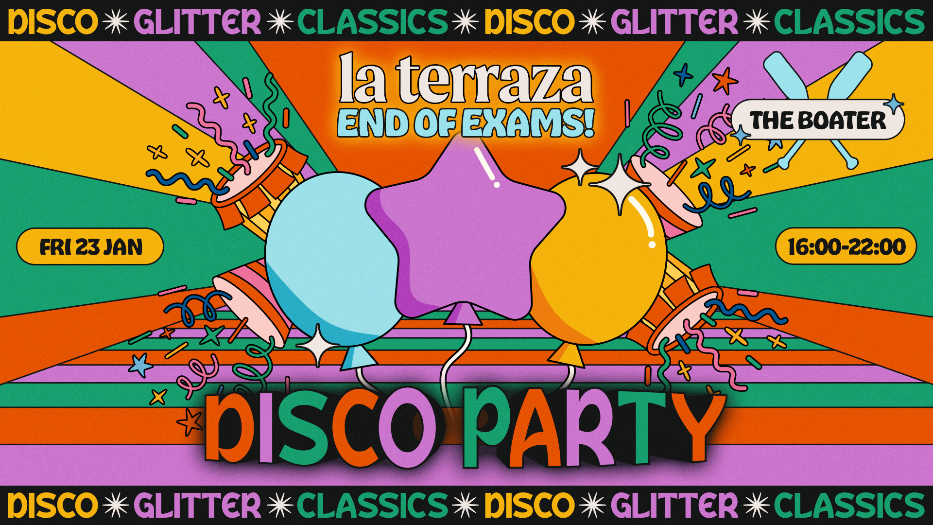 LA TERRAZA – End of Exams!!