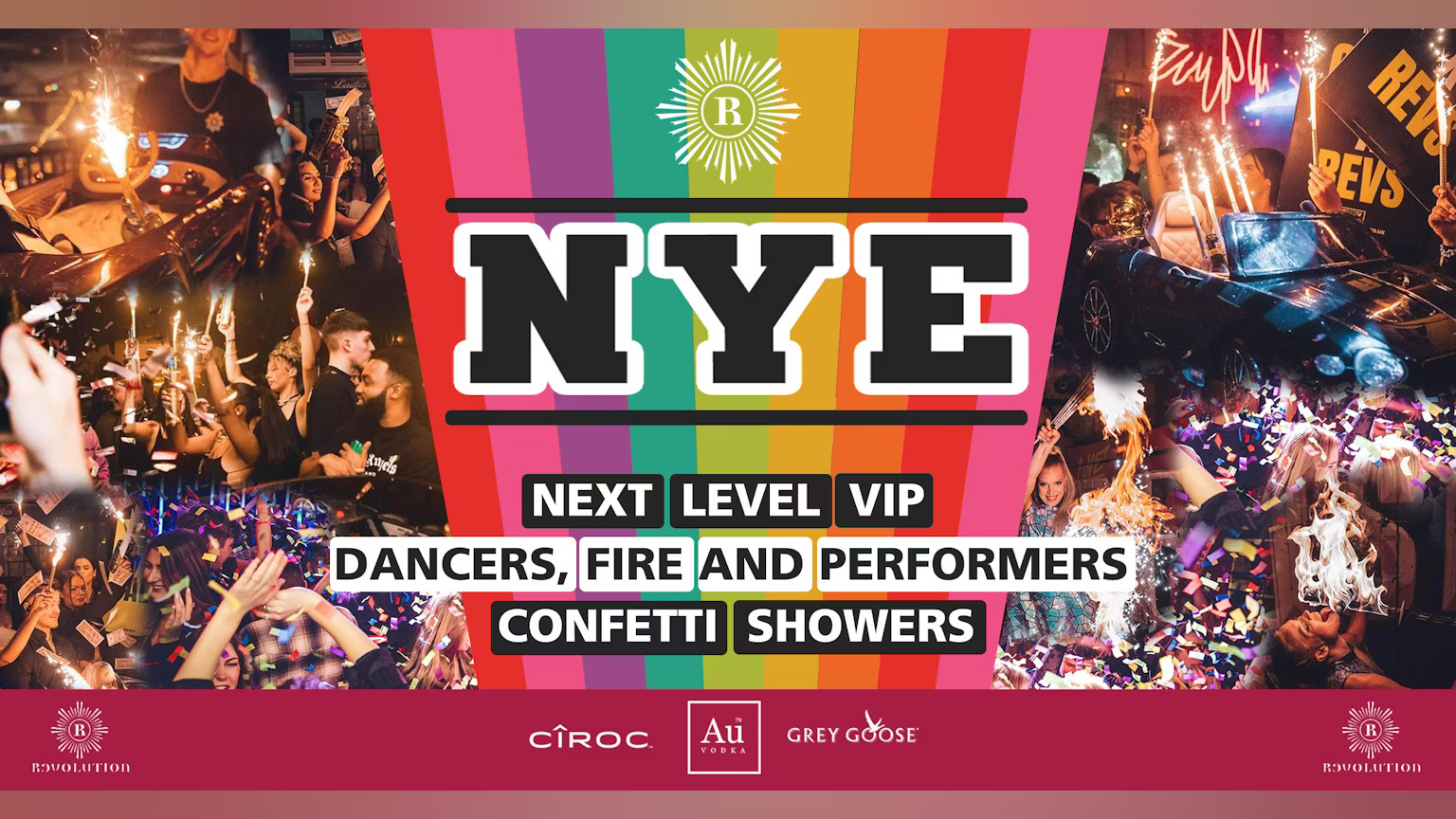 New Years Eve – THE FINALÉ @ Revolution | Cardiff Freshers 2025
