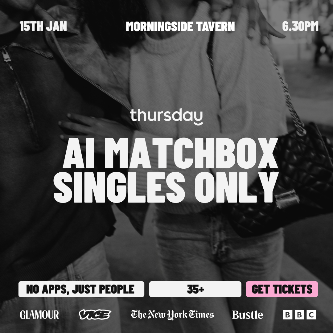 Thursday | AI Matching (Powered by MatchBox) Morningside Tavern (35+) | Auckland