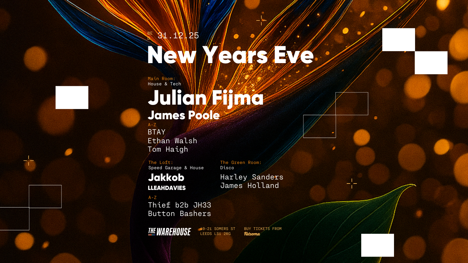 New Years Eve: The Warehouse with Julian Fijma