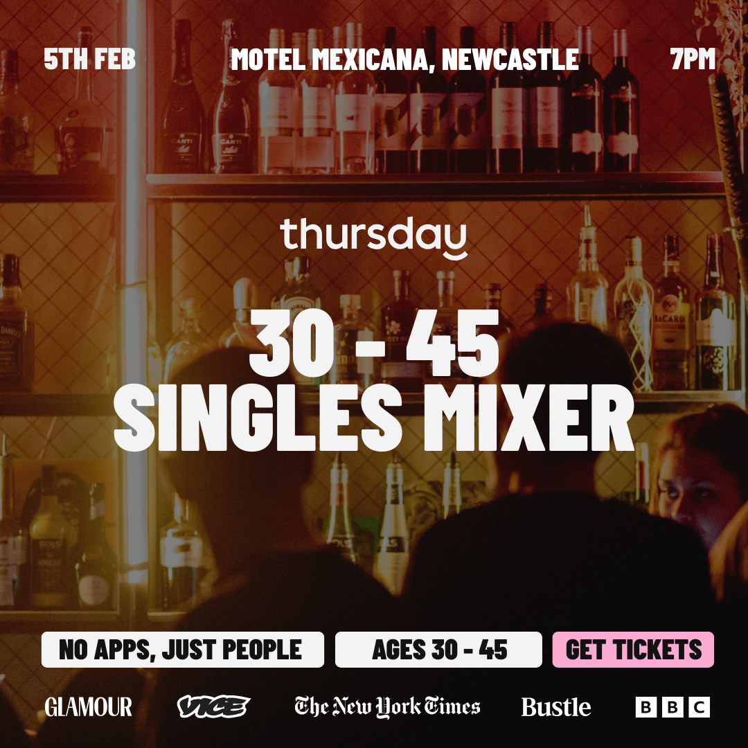 Thursday | 30 – 45’s Singles Mixer | Newcastle