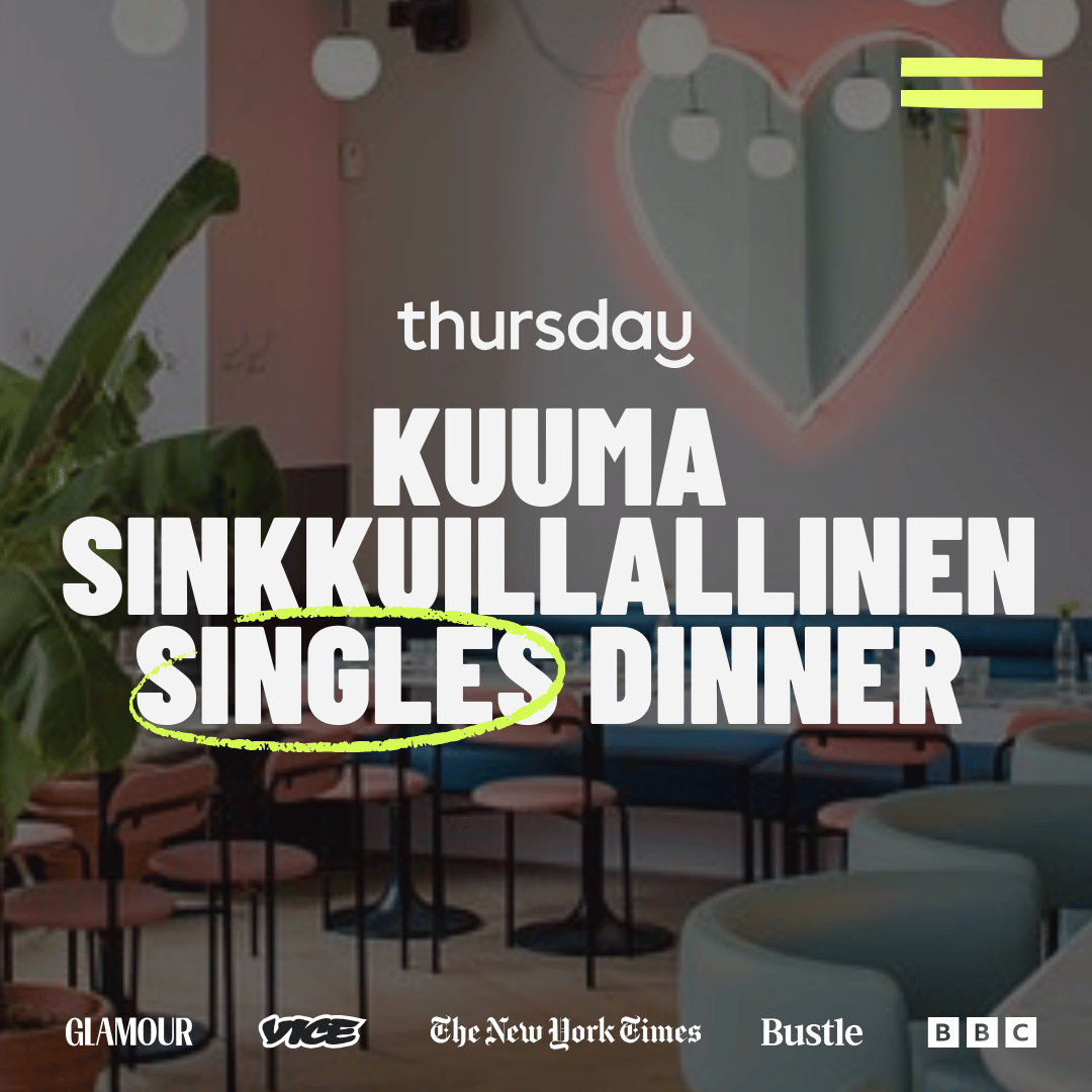 Keskiviikko | Keittiömestarin valikoima maisteluillallinen sinkuille (30–40) | Punavuori