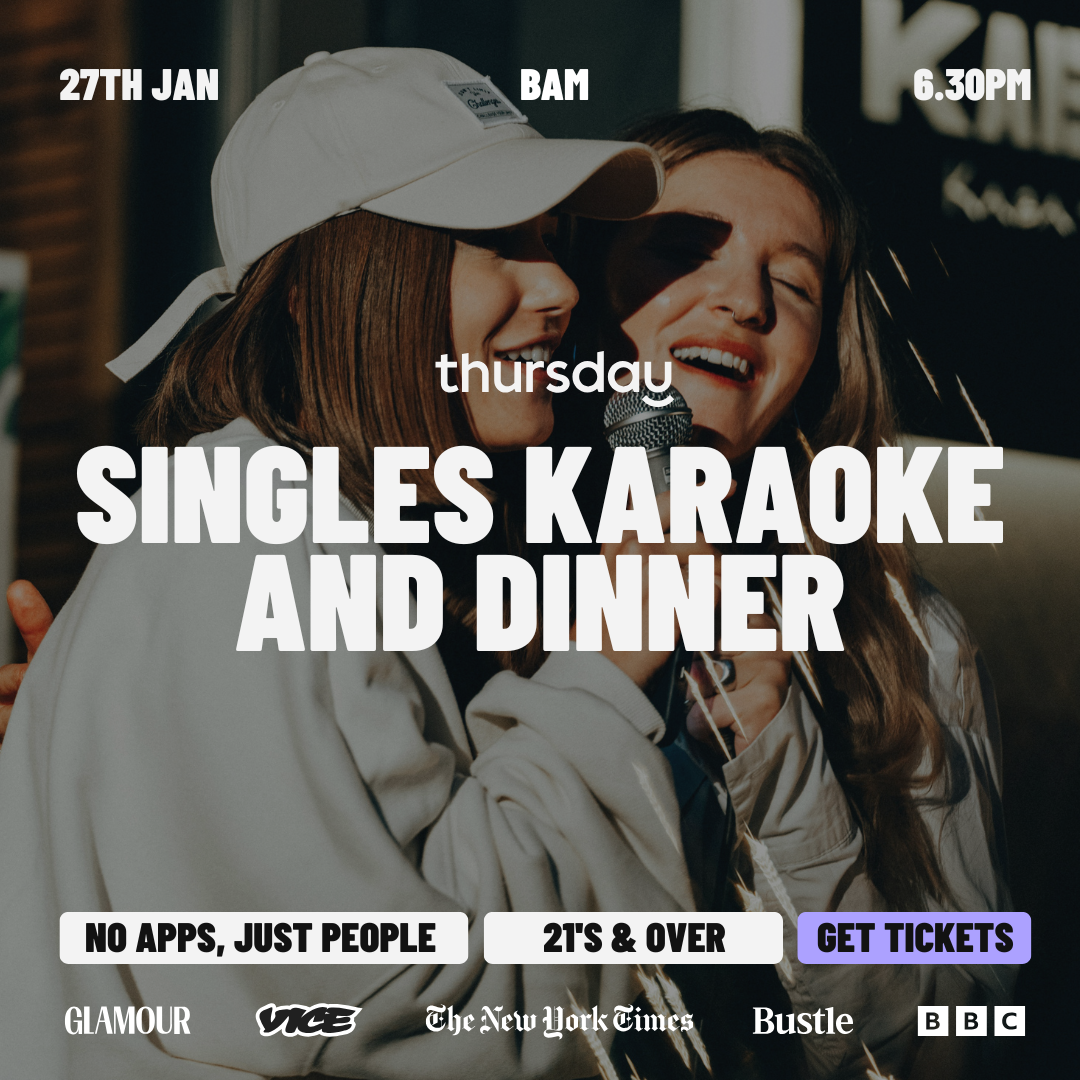 Tuesday | Singles Dinner and Karaoke! | Victoria