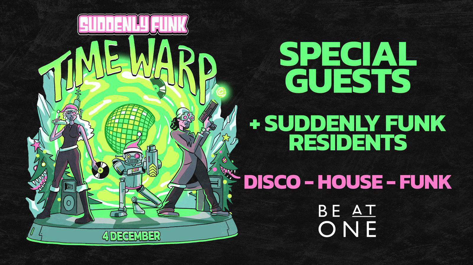 Suddenly Funk presents The Time Warp @ Be At One