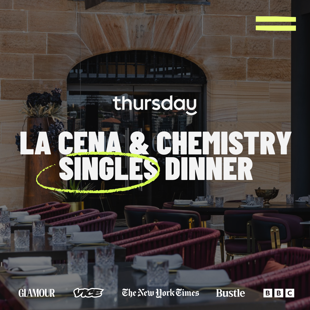 CANCELLED |Wednesday | Italian Hideaway Singles Dinner (35–45) | Como Italiana, Sydney