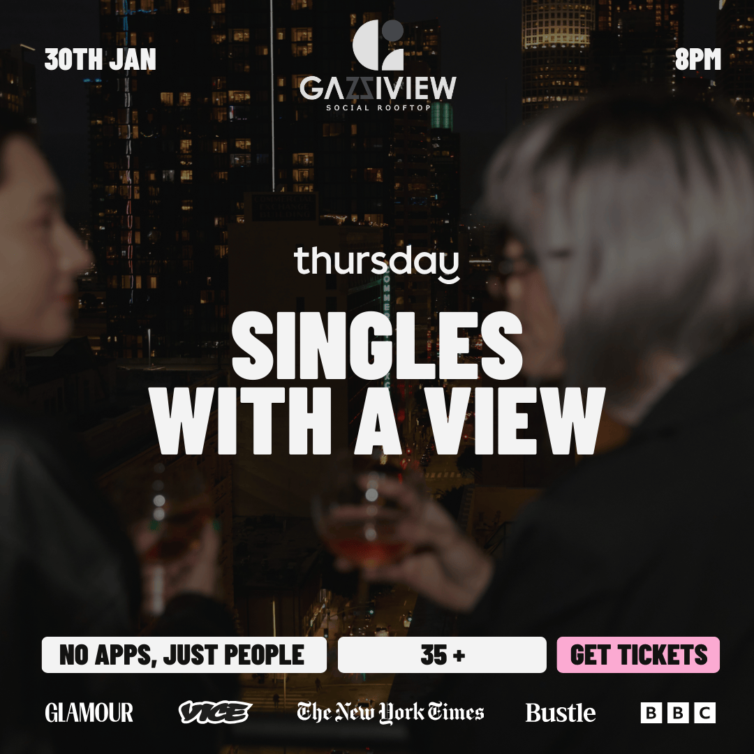Friday | Singles With A View | Athens | 35+