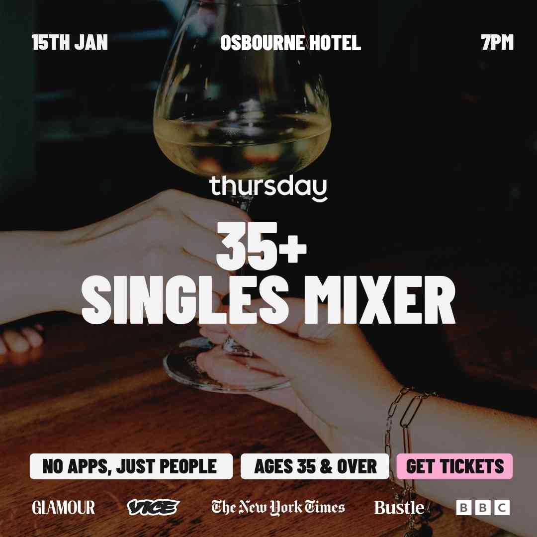 Thursday | Singles Mixer @ Osbourne Hotel (35+) | Fortitude Valley
