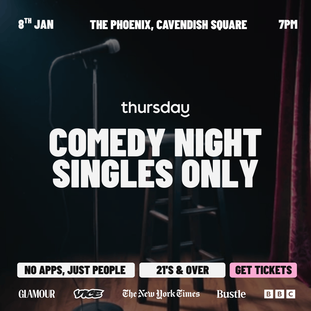 Friday | Singles Comedy Night | Cavendish Square