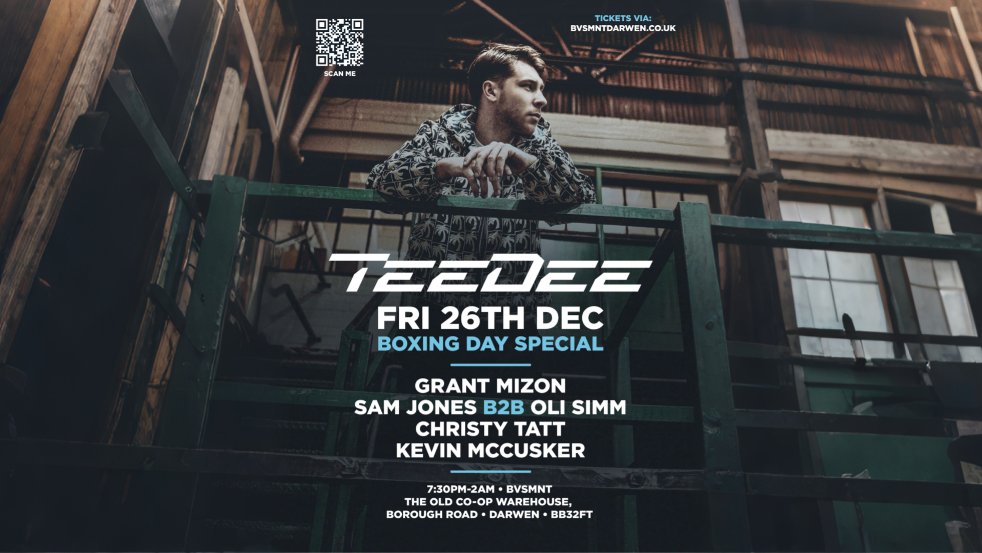 BVSMNT Presents: TeeDee – Boxing Day Special