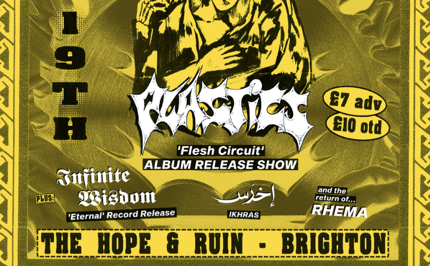 Plastics + Infinite Wisdom – Double Release Show