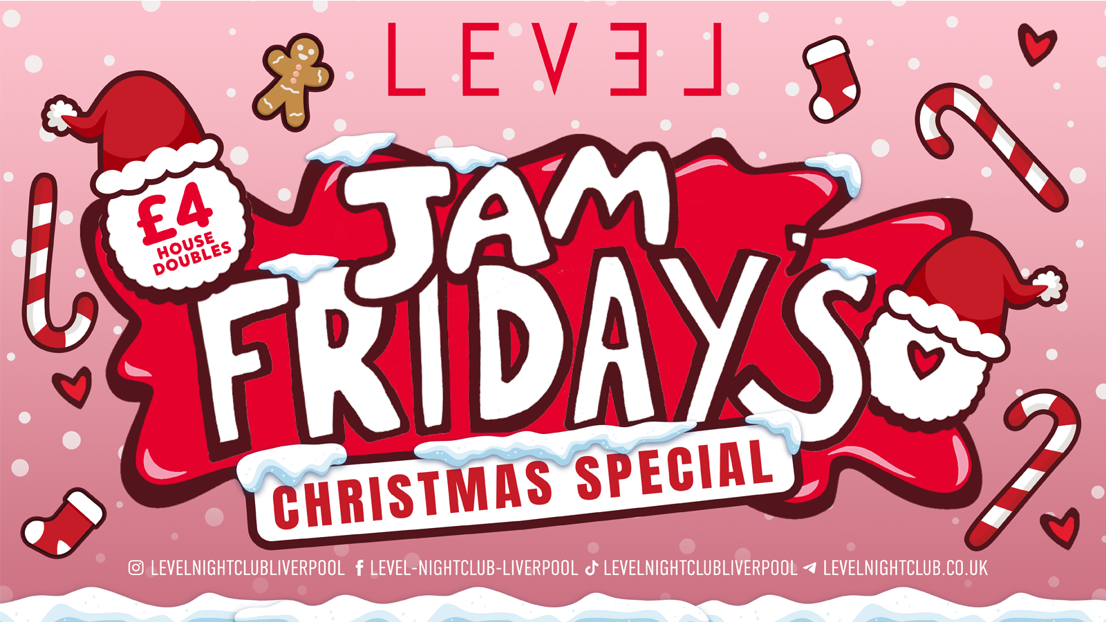 JAM FRIDAYS -£3 DOUBLES BEFORE MIDNIGHT £4 DOUBLES AFTER w/ HEY LIVERPOOL