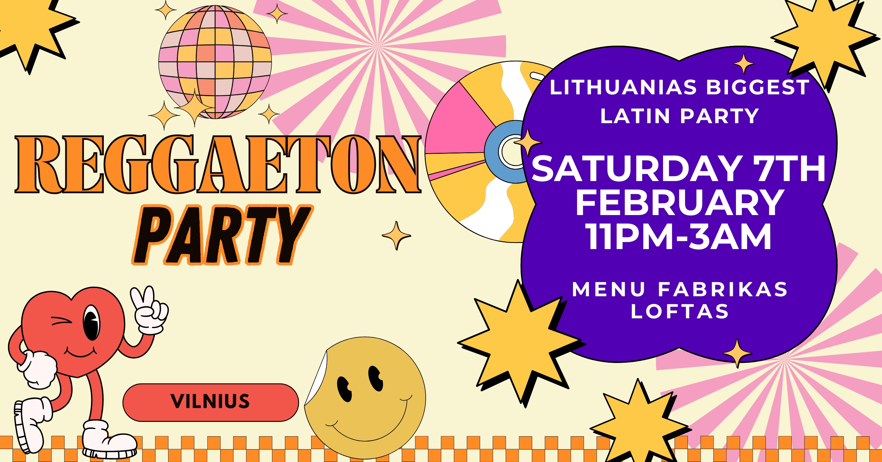 Reggaeton Party (Lithuania) February 2026