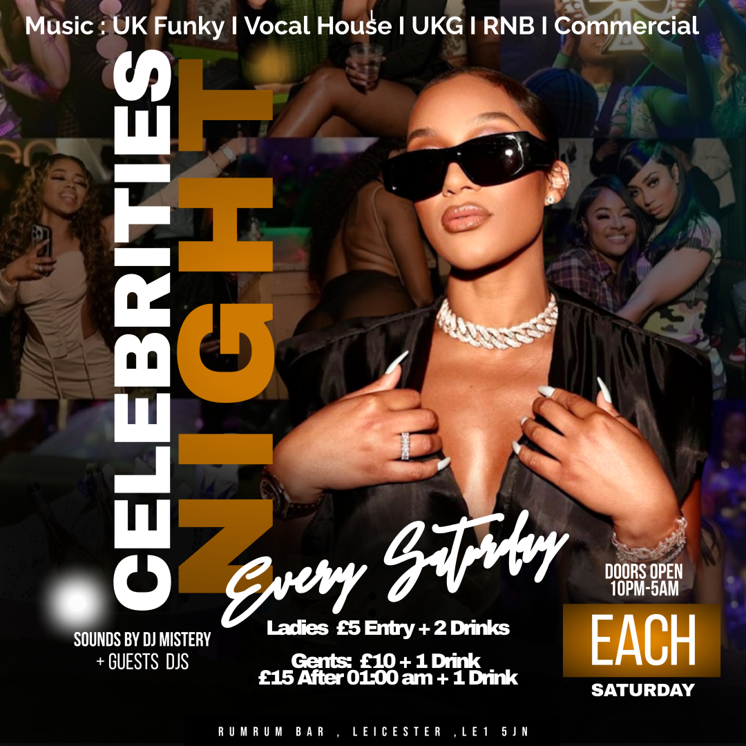 Celebrities Night at RumRum from 6pm ,come and check our amazing cocktails and drinks offers!