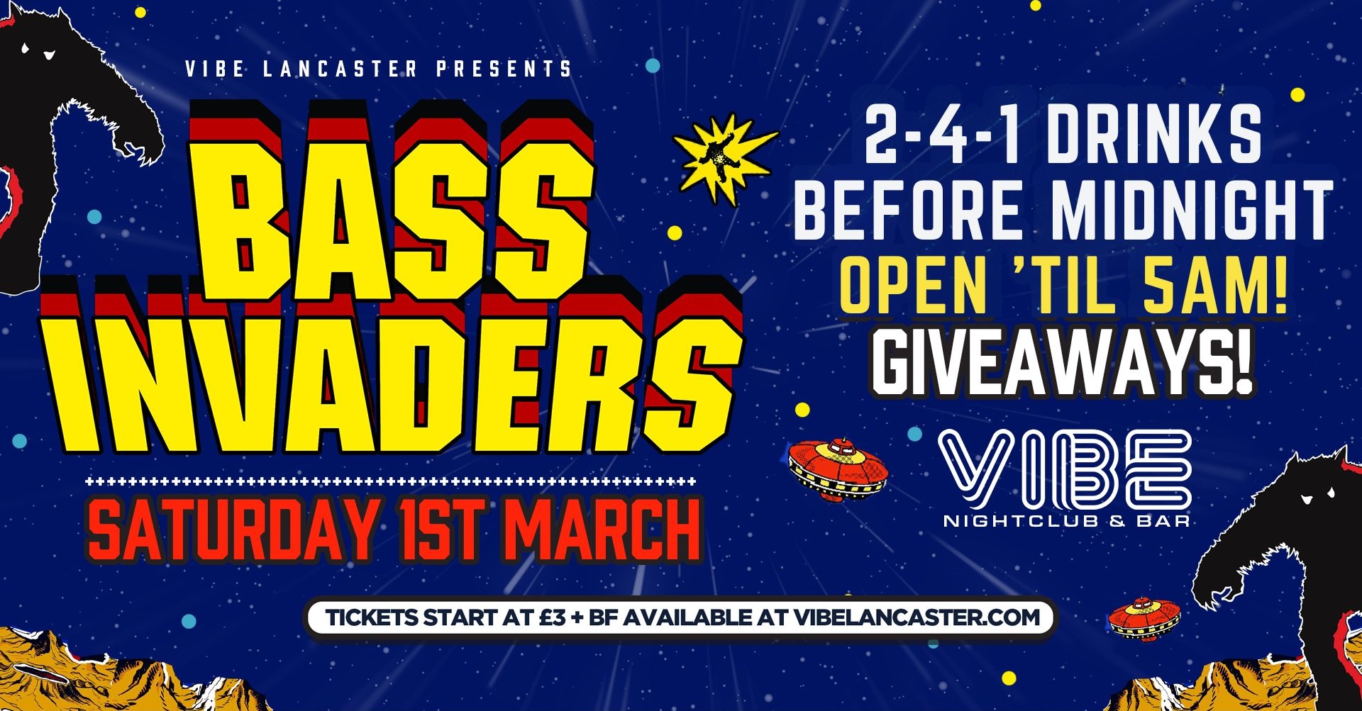 BASS INVADERS! 👾 01.03.2025