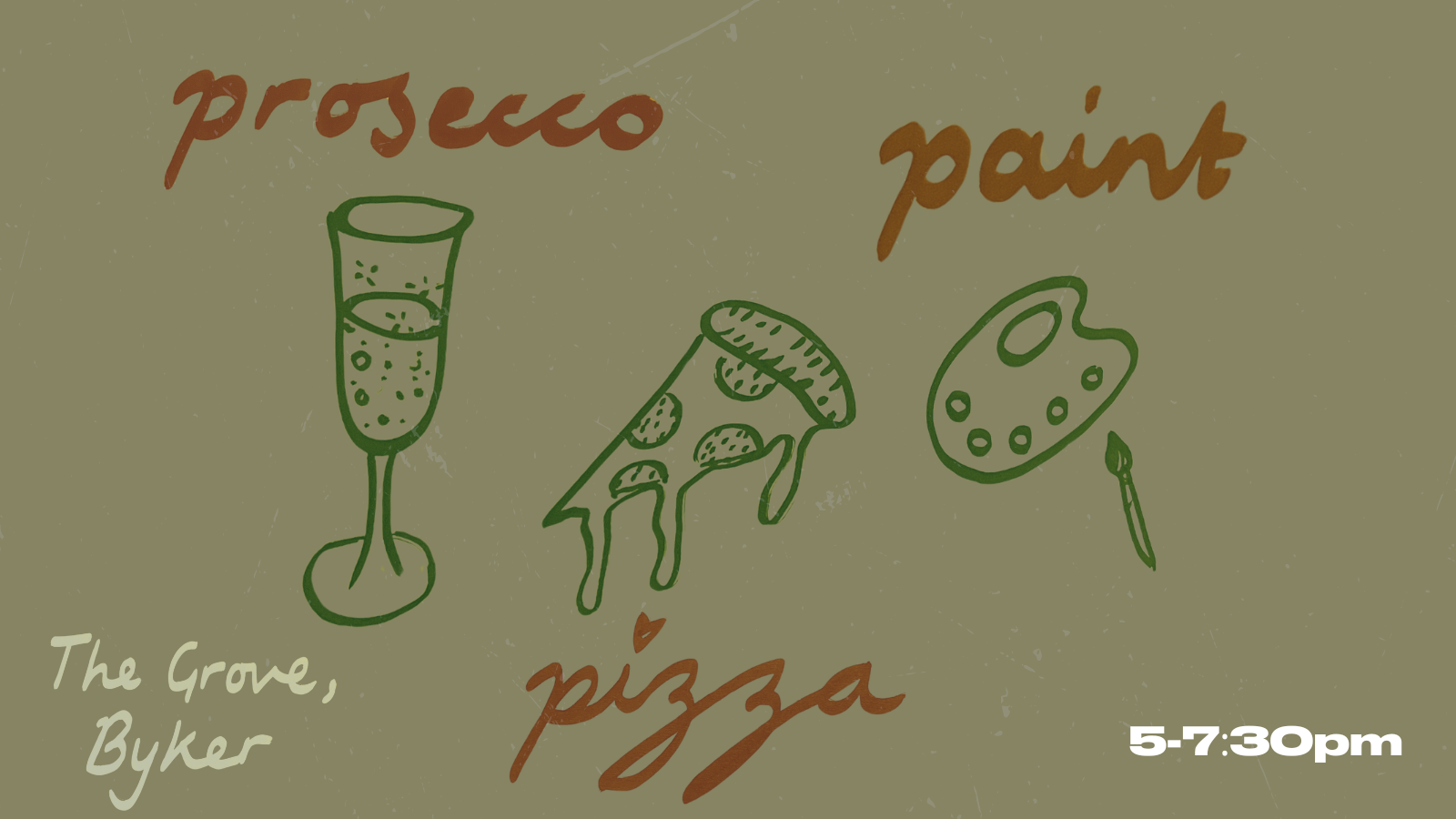 Paint, Pizza & Prosecco Party