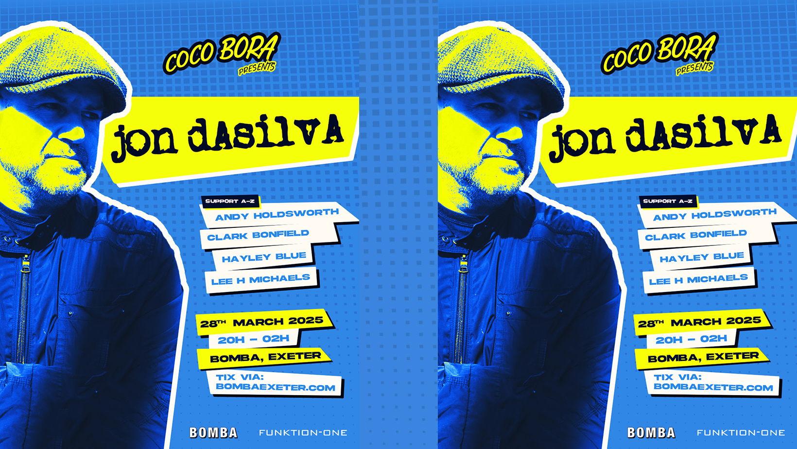 JON DASILVA – House – Fri 28 March – Bomba – Exeter