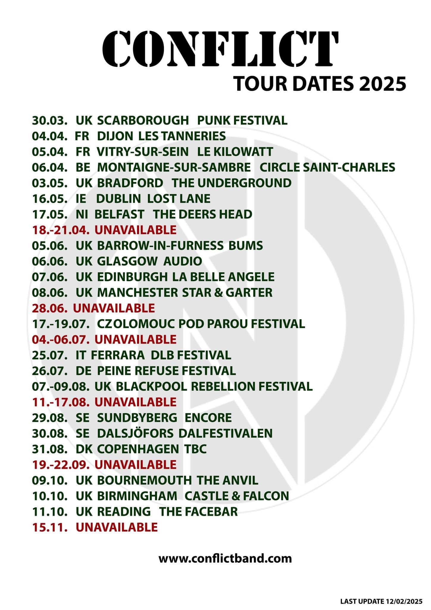 Conflict – Bournemouth