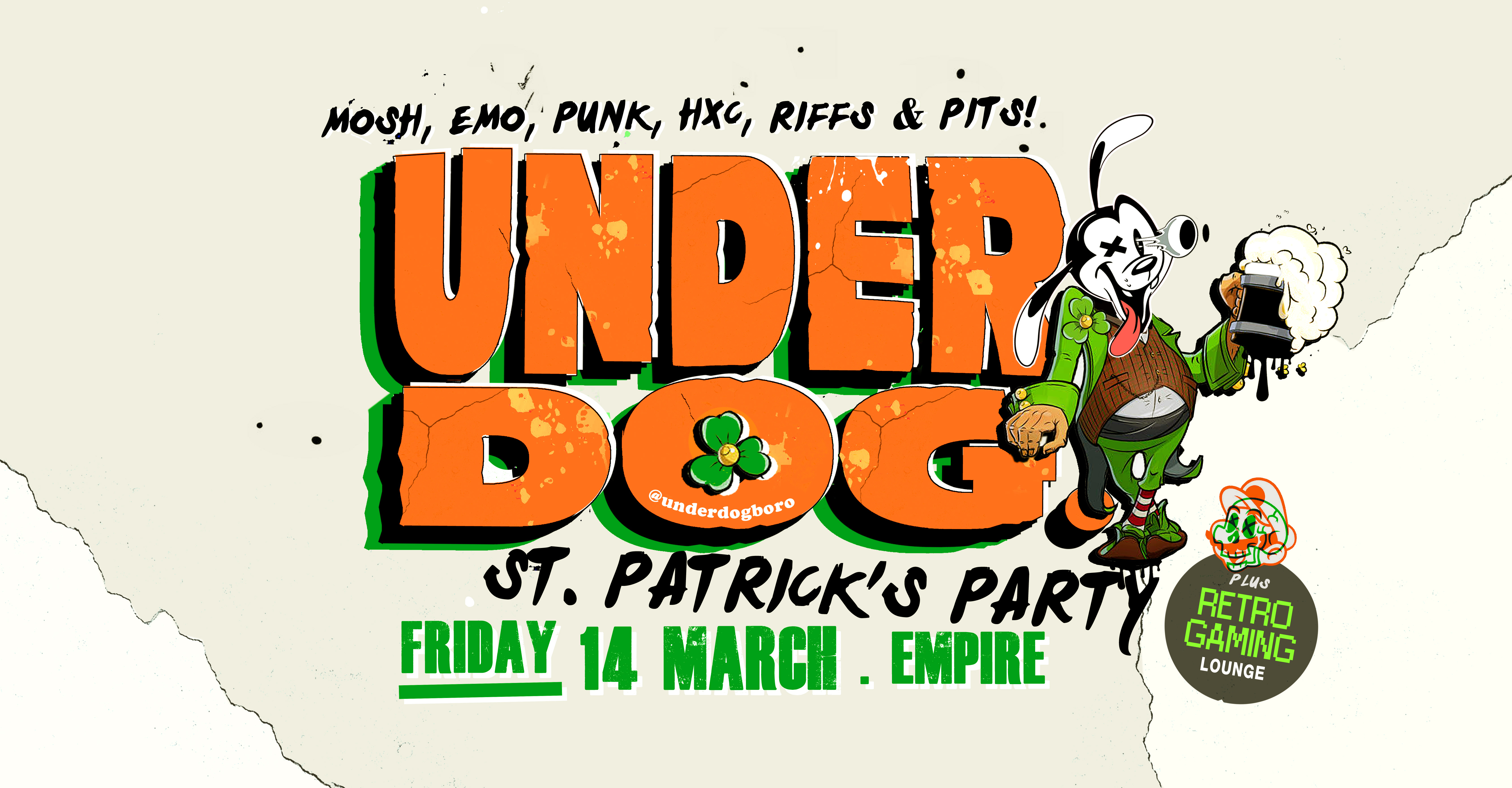 Underdog St. Patrick’s Party