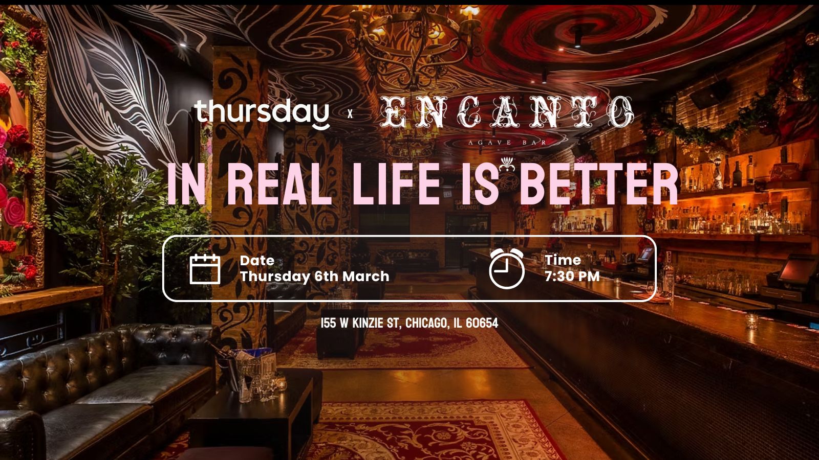 Thursday | Moe Catina – Encanto Agave Bar | River North