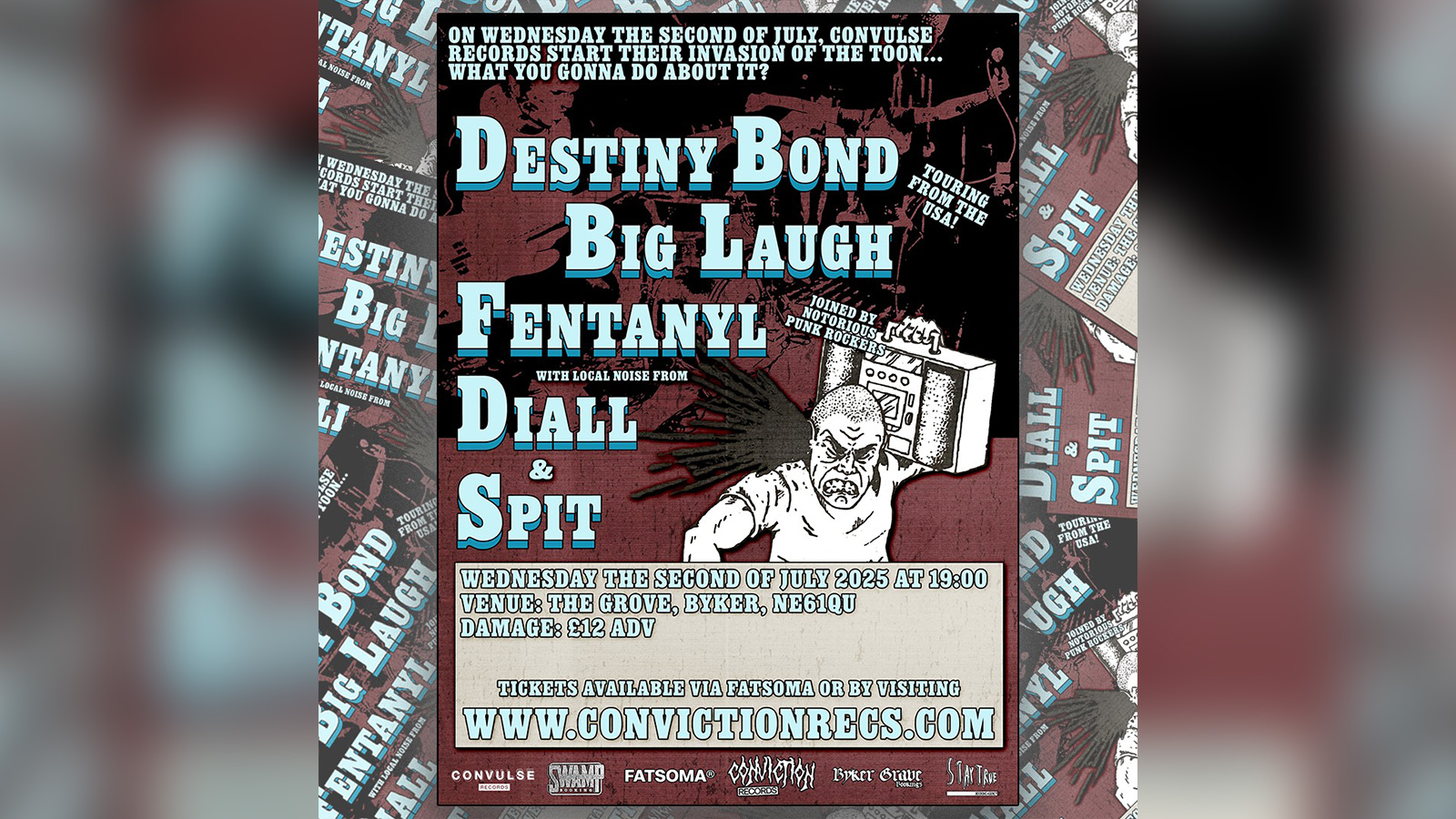 Destiny Bond + Big Laugh, Fentanyl, Diall & Spit