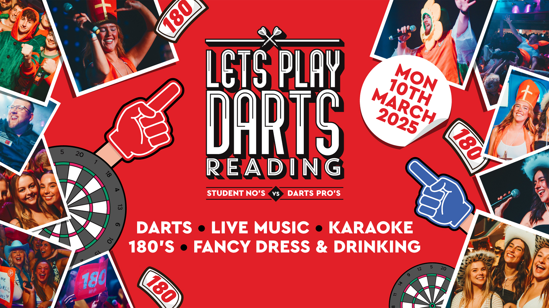 LET’S PLAY DARTS 10th March @ 3Sixty 🎯