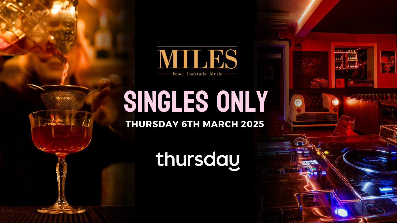Thursday | Cocktails at Miles | Barcelona