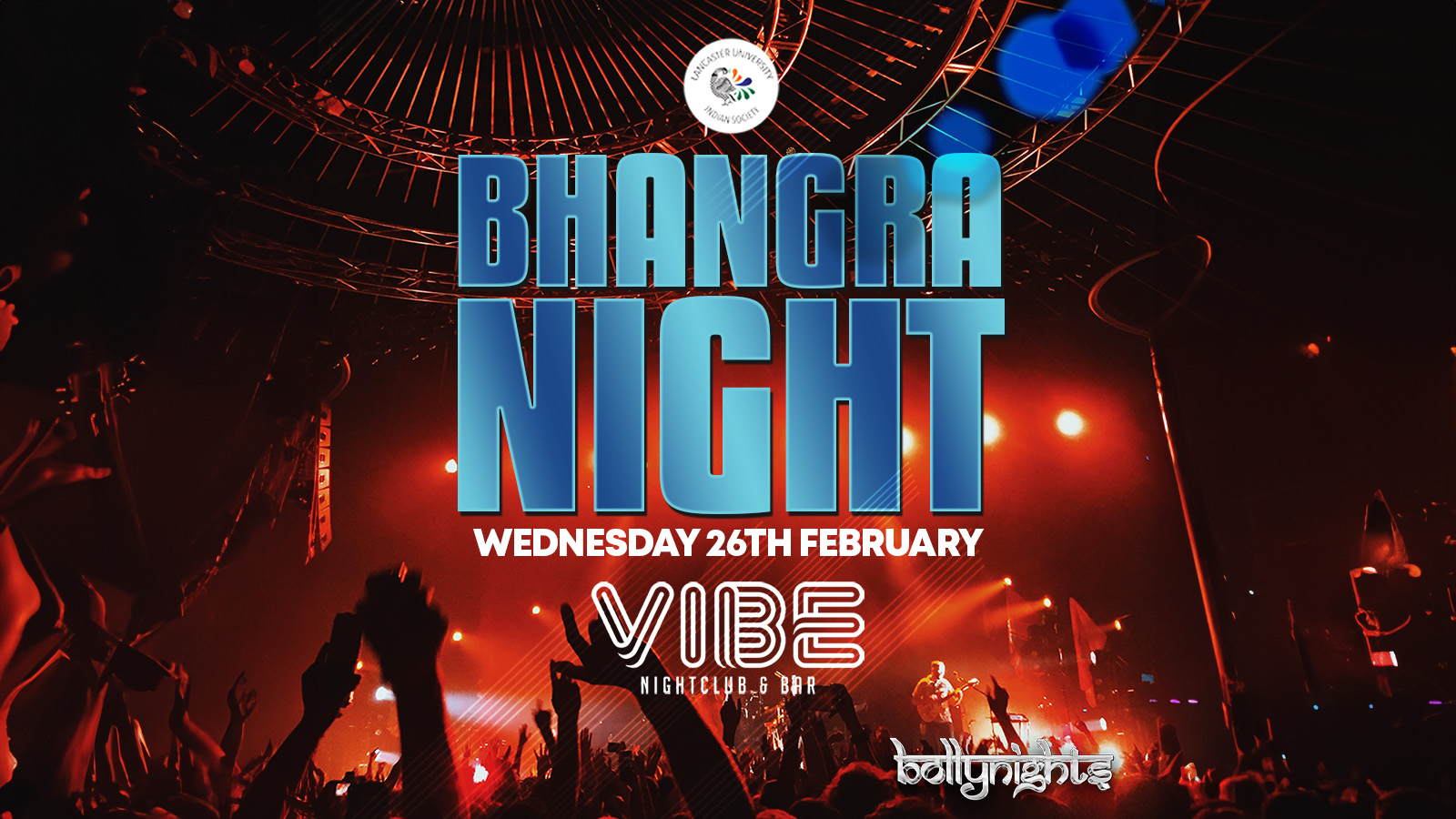 Bhangra Night Lancaster | Wednesday 26th February | VIBE Nightclub
