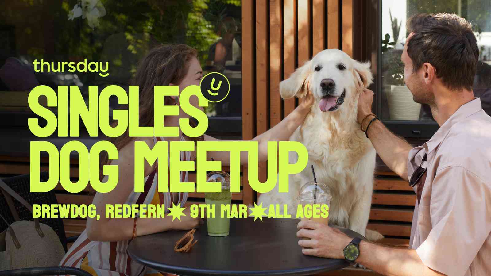 Sunday | 🐶 Singles Dog Meetup | Redfern