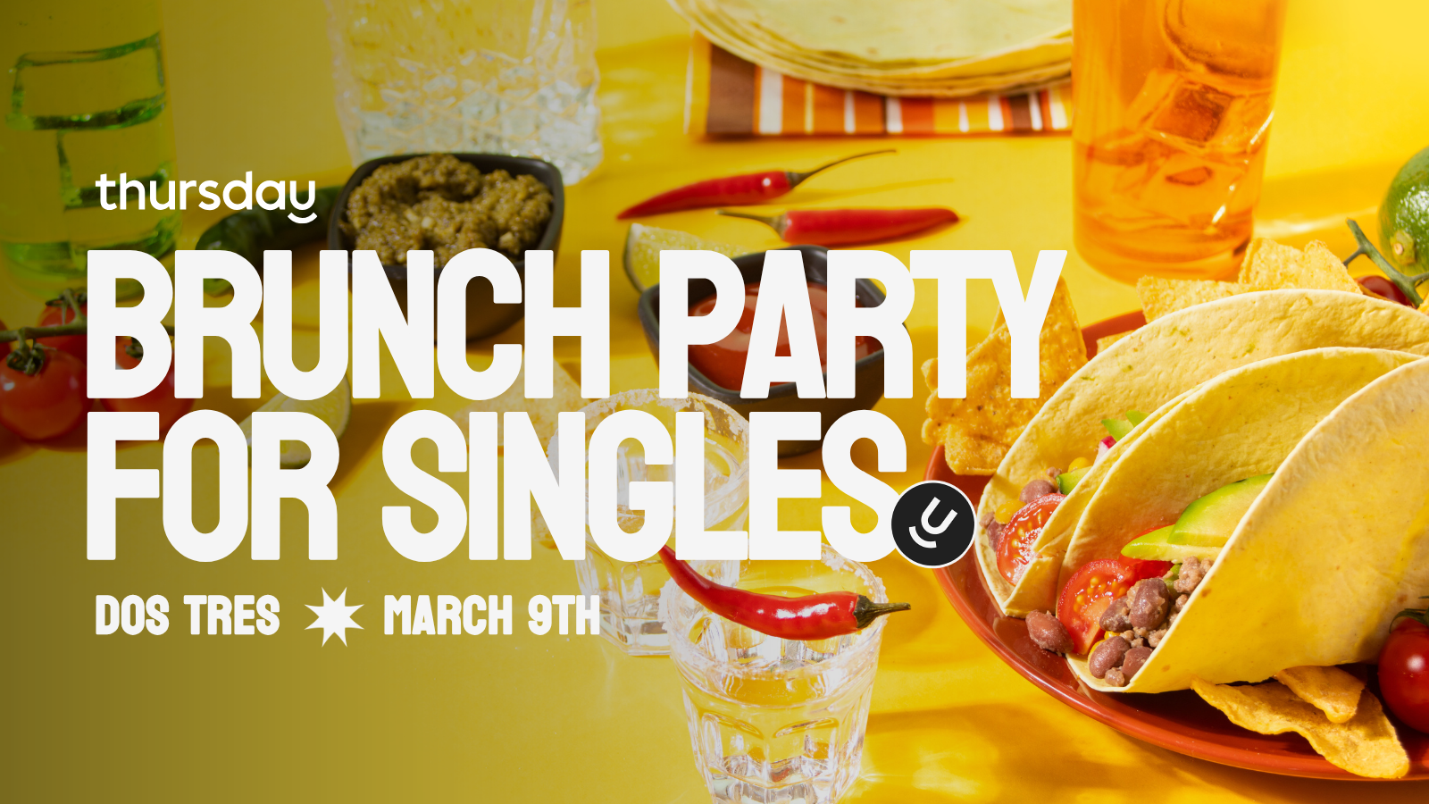 Sunday | Singles Brunch Party | Dos Tres | NYC