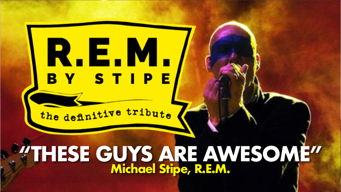 🚨 LAST FEW TICKETS! R.E.M. by STIPE – the definitive live tribute