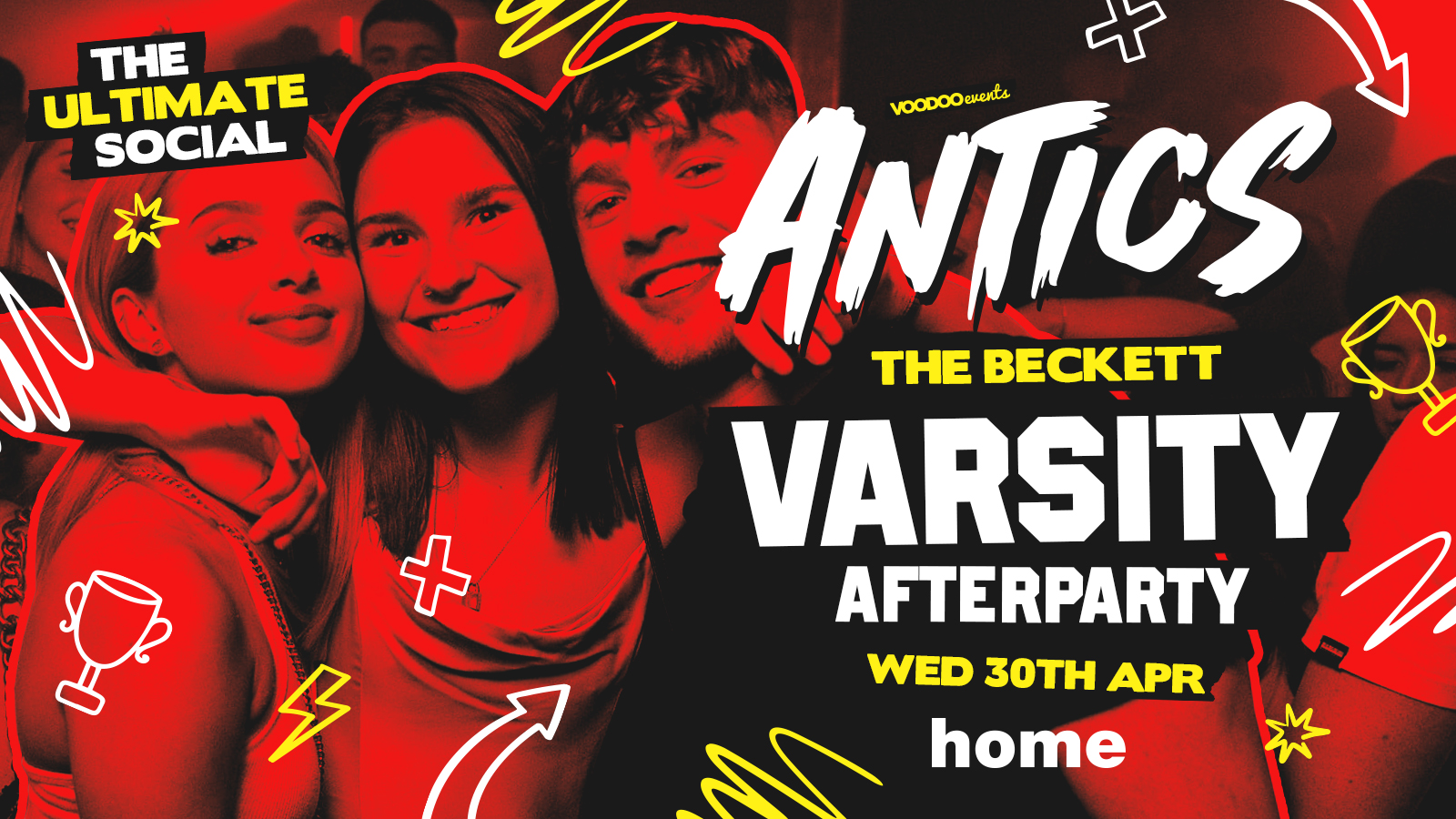 Antics @ Home – Official VARSITY Afterparty