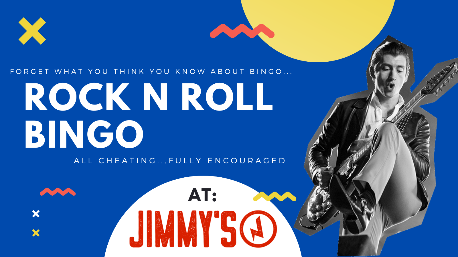 Rock N Roll Bingo | Manchester, Jimmy’s