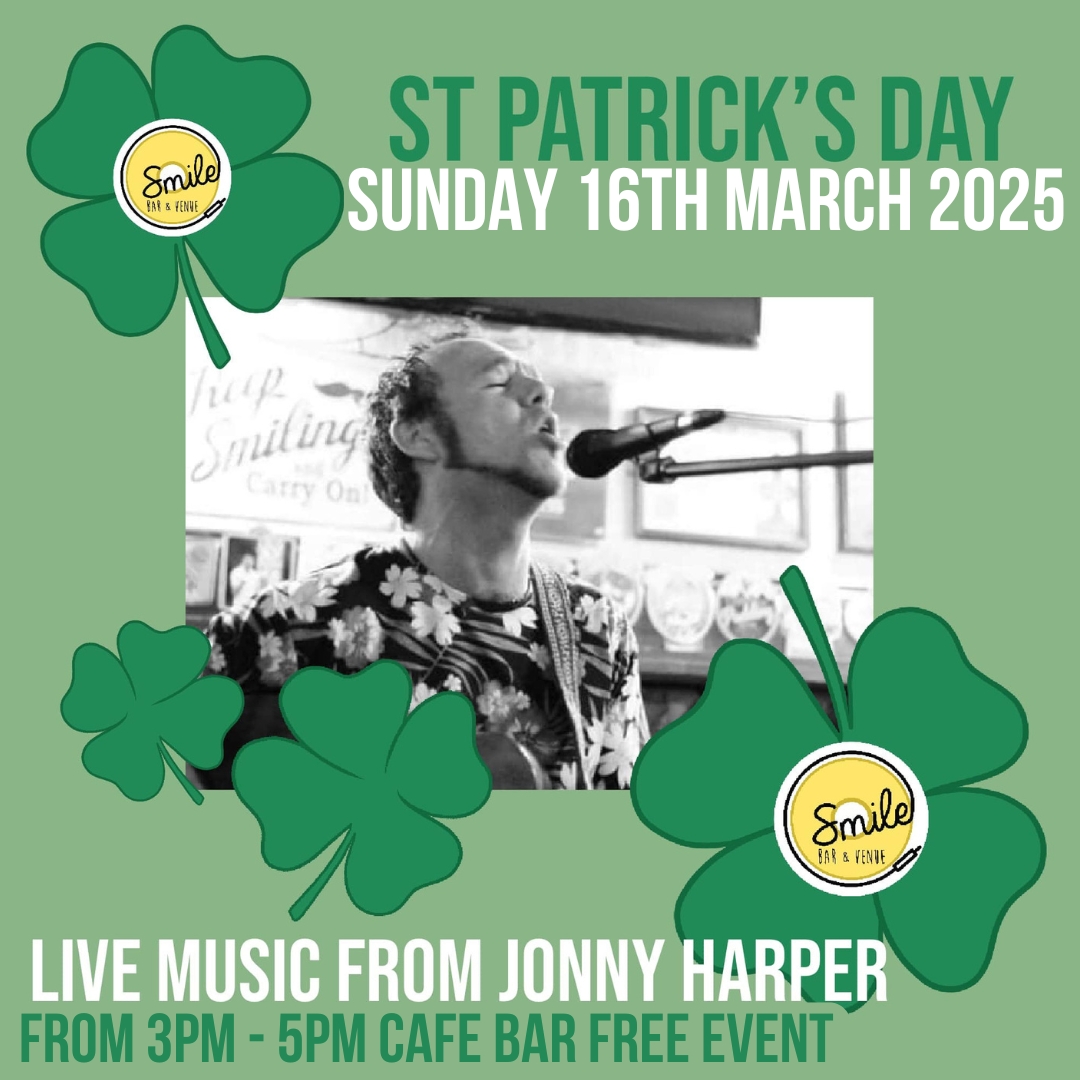St Patricks Day Sunday Sesh Free Event At Smile Bar & Venue