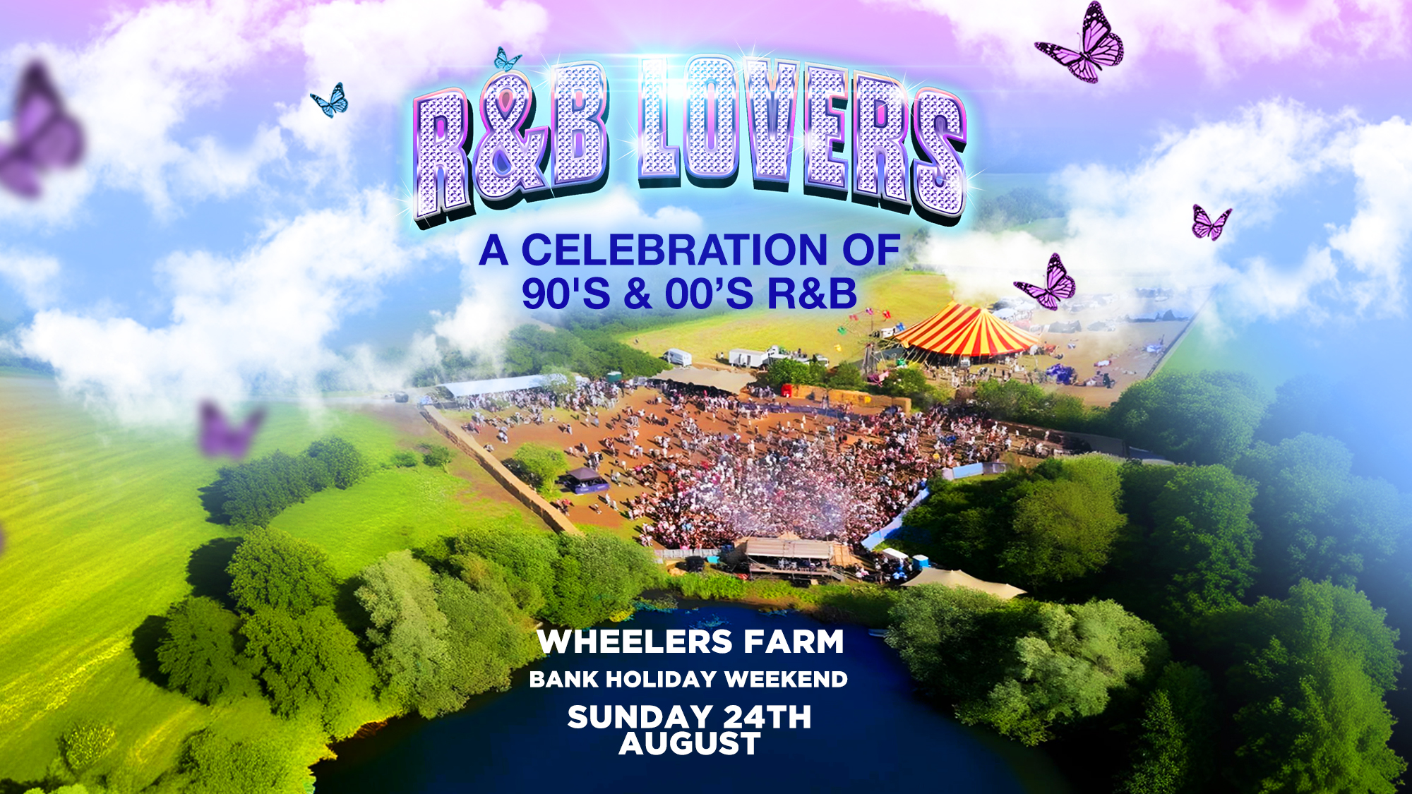 R&B Lovers – Sunday 24th August – Wheelers Farm Chelmsford [FINAL 50 TICKETS REMAIN!]