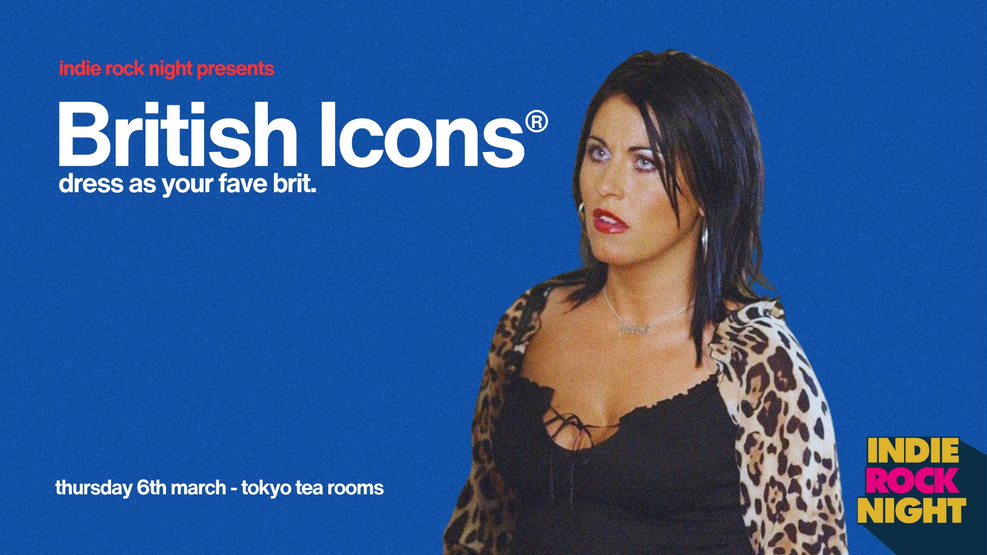 Indie Rock Night ∙ BRITISH ICONS *10 ONLINE TICKETS LEFT*