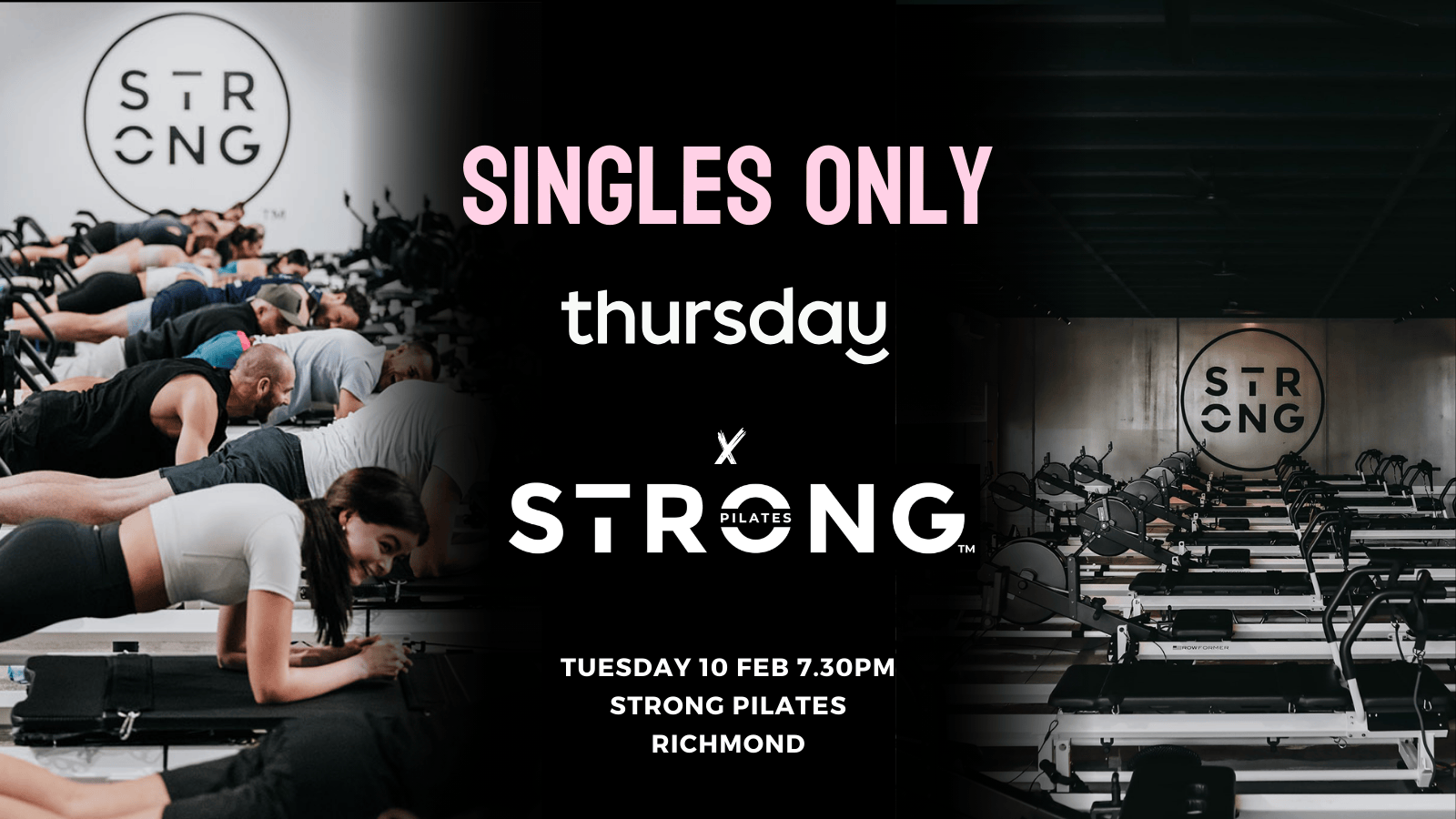 Tuesday | Strong Pilates 30-35 | Richmond