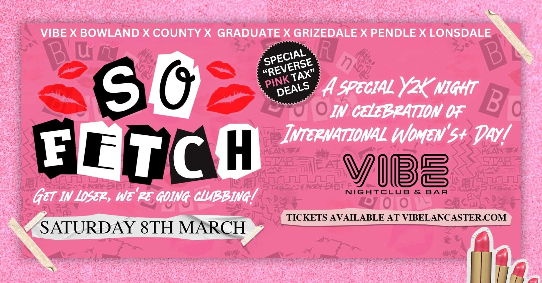 So Fetch! 💅 International Women’s+ Day at VIBE!