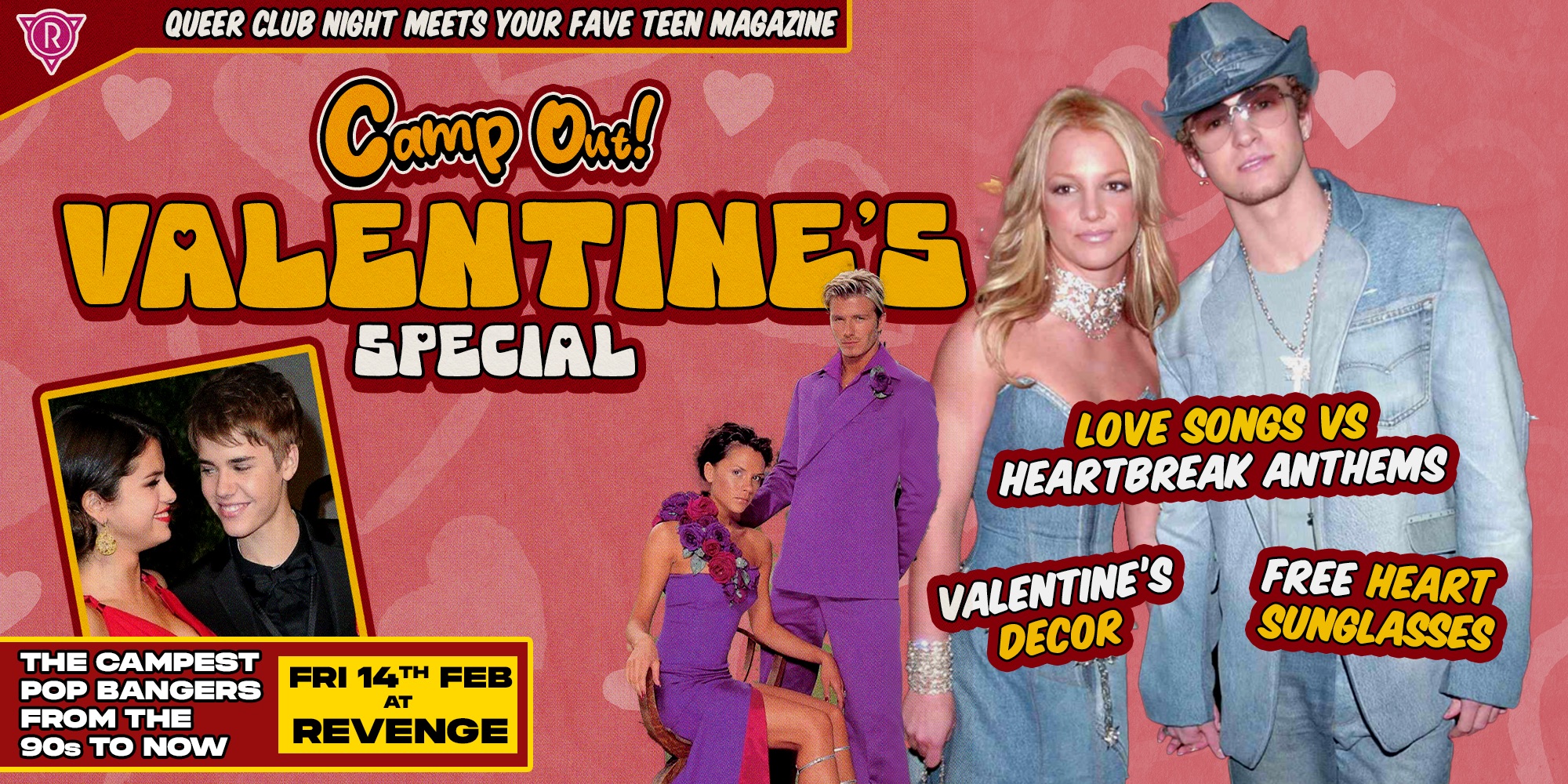 Camp Out: Valentine’s Special! @ Revenge