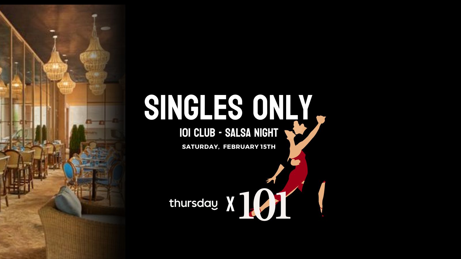 Saturday | SINGLES SALSA NIGHT  | 101 Club, River North